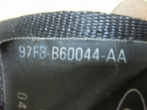 Ремень безопасности задний Ford Fiesta 1995-2001